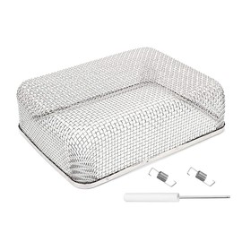 JR Products 06-30245 Mud Dauber Screen for Furnace Vents - 4-7/8" x 6-5/8"