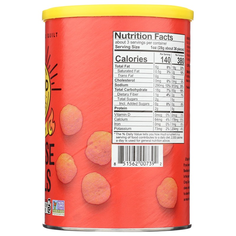 THE GOOD CRISP COMPANY Spicy Cheese Balls, 2.75 OZ