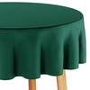 Filumi Tablecloth 140 x 240 cm Oval Dark Green Washable