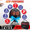 Net Playz Multi-Sport Personal Speed Radar Detector Gun Major Baseball