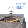 Laundry Clothespin Bag for Clothesline Outdoor, Clothes pin Bag with