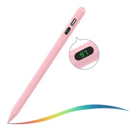 Active Digital Display Stylus Touch Pen Pink Compatible with Lively Jitterbug Smart4, Capacitive Rechargeable Palm Rejection
