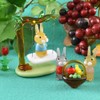 Forkart Cute Handmade Glasswork Swing Total Length: 2.0 inches (50