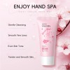 Set Laikou Japan Sakura Crema Y Cera Para Manos 2pzs
