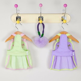 2 Pieces Dog Dresses Puppy Luxury Princess Dress Sunny Day Clothes Wedding Evening Summer Suspender Dress Skirt Doggie Dress for Small Dog Girl S