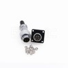 WS16 5 Pin Aviation Connector Waterproof Plug Male Female Square
