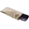styleBREAKER Case for Sunglasses in Metallic Shades with Glasses Cleaning