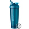 BlenderBottle Botella coctelera clásica V2 perfecta para batidos de proteínas