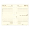 Filofax 2025 Mini Diary 4 Language Day to Page Cream