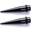 Body Candy Unisex Ear Gauges Stretching Kit Straight Tapers for