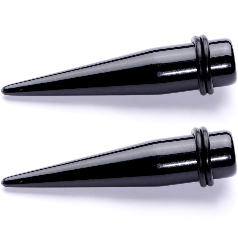 Body Candy Unisex Ear Gauges Stretching Kit Straight Tapers for