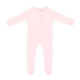 KYTE BABY Zippered Footie in Sakura