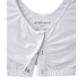 Women’s Front Closure Adaptive Bra - White MED