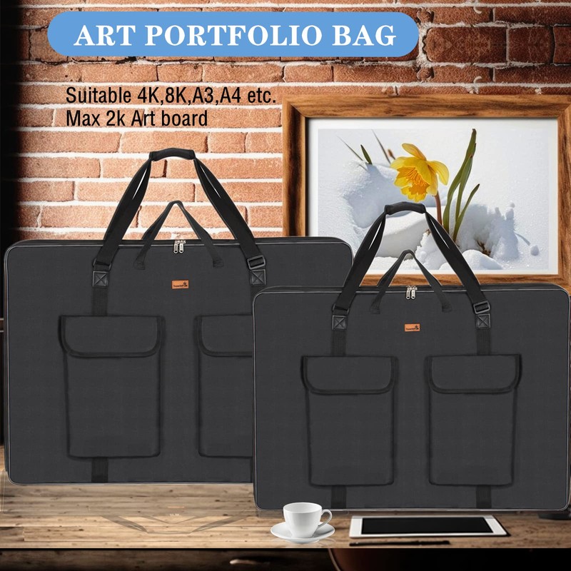 TreochtFUN Art Portfolio 23 X 31, Portfolio Case A2 Heavy