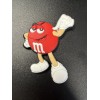 M & M Red M&M Magnets (Pack Of 10)