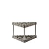 Rubbermaid Plastic Garage Corner Tool Tower Rack, Easy to Assemble,