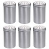 GRÄWE Set of 6 Aluminium Spice Shakers, Salt Shakers, Pepper