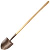A.M. Leonard Forged Steel Round Point Shovel, 51 Inch Ash