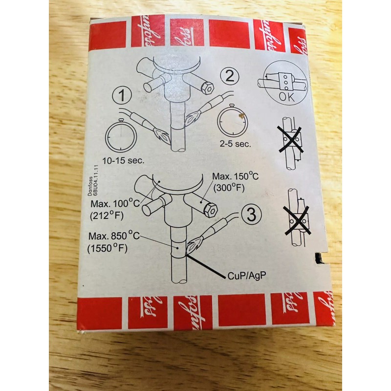 DANFOSS Thermostatic Expansion Valve R22 / R407C 068U2074