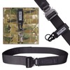 MOZETO Tactical Belts for Men 1.5" Nylon EDC CCW Gun