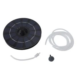 Solar Floating Pond Aerator 2.5W Automatic Power Off Floating Solar Powered Water Pump 6V for Outdoor