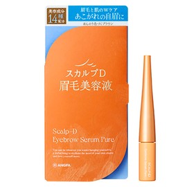 Scalp D Eyebrow Serum Pure Eyebrow Serum Eyebrow Care Trend Eyebrow Approach Ingredients Nanofui Capsule Oil Paraben Dye Surfactant Free Fine Brush Eyebrow Eyelash Serum Brand 0.07 fl oz (2 ml)