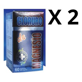Cloruro De Magnesio C/ 60 Capsulas 900 Mg C/u Sin Sabor