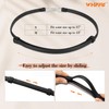 WHIPPY Women Skinny Leather Belt Adjustable Thin Waist Belt for