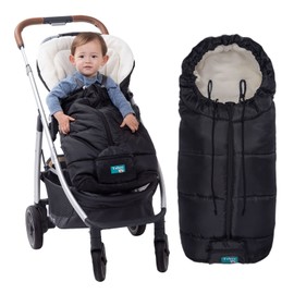 Yobee Waterproof Universal Baby Stroller Sleeping Bag, Warm Stroller Footmuff to Protect Baby from Cold and Winter Weather, Multifunction Stroller Blanket Accessories