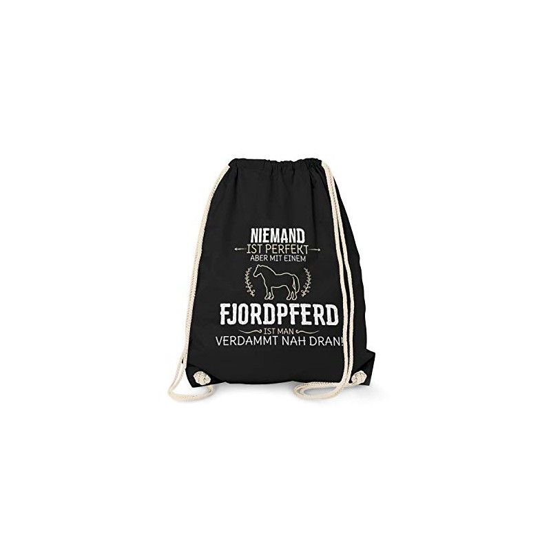 Fashionalarm Gym Bag – Niemand ist perfekt – Fjordpferd |