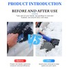 BPTRKOM Pack of 1 Ice Scraper - Ergonomic Snow Scraper