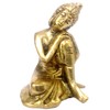 Purpledip Brass Idol Resting Buddha (11947)
