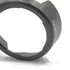 vhbw Plastic Lens Hood/Lens Shade black for Camera Lens Canon