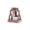 Generic Liberty Bell with Metal Stand, Copper, Classic, Decorative Figurine