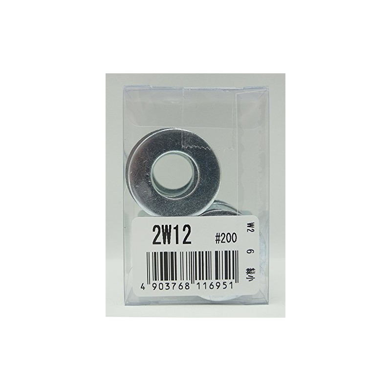 WAKAI Uniqlo Flat Washers M12 Quantity: Approx. 18 Sheets 2W12