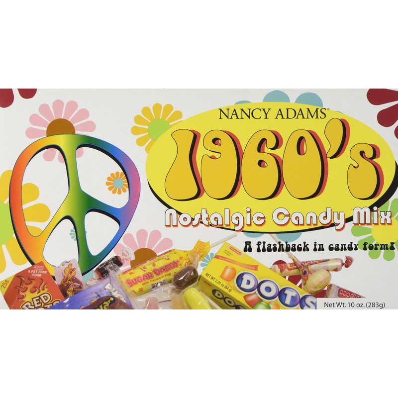 1960's Retro Candy Gift Box-Decade Box Gift Basket - Classic