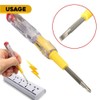Steexu Voltage Tester Screwdriver Pen - Electrical Screwdrivers Set 2Pack