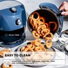 Crux 3.7QT Manual Air Fryer, Faster Pre-Heat, No-Oil Frying, Fast