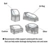 F&J Outdoors Heavy Duty Waterproof UV Resistant I Shape 3Seater