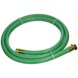 Swan Products LOLH5806FM Hose Reel Leader Hose with Male and Female Connections 6' x 5/8", Green