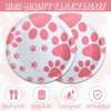 40 PCS Pink dog paw prints Theme Party Supplies -