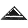 Triangle Ruler 7in Carpenter Square Aluminum 90 Degrees 45 Degrees