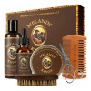 Kit De Cuidado De Barba Melanin Kings-afr. Ingred. Ref Mk01
