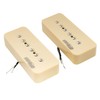 Wilkinson WO90 Ceramic P90 Soapbar Pickups Set for Les Paul