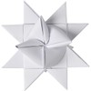 Paper Star Stripes 20933 B: 15 mm, White, Pack of