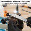 110V Wet Mini Belt Sander, 2.5A Variable Speed 0–10,000 RPM,