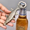 LSJ ORIGINAL Beer Bottle Opener Fish，Cool Bottle Opener for Bar