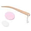 Lotion Applicator Long Handle Back Cream Applicator with 4 Replaceable