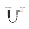 UNCLE LIGHT 2 Pack Replacement SC4 Microphone Cable, 3.5mm TRS