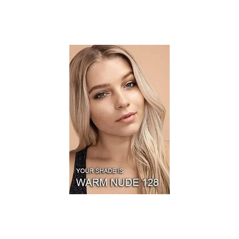 Base Fit Me Matte + Poreless 128 Warm Nude Maybelline